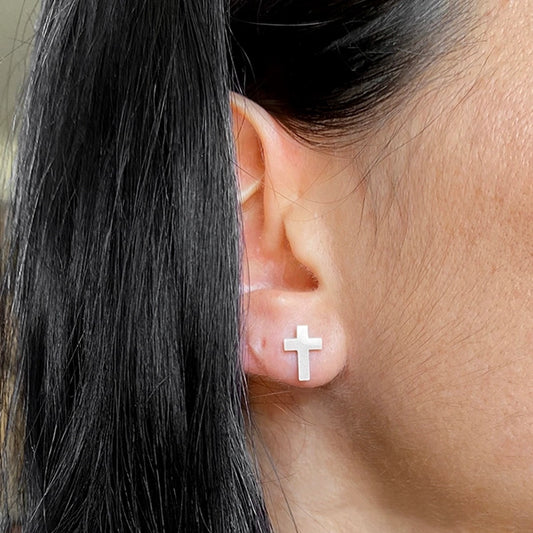 Orecchini Cross