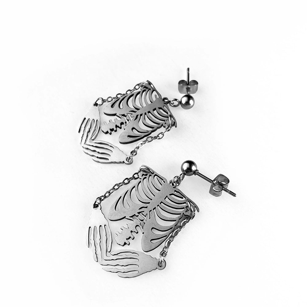 Orecchini Spooky Scary Skeletons