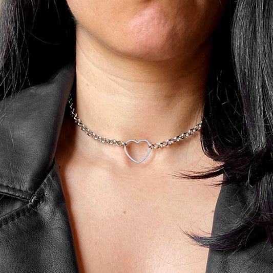 Collana Heart in Chains