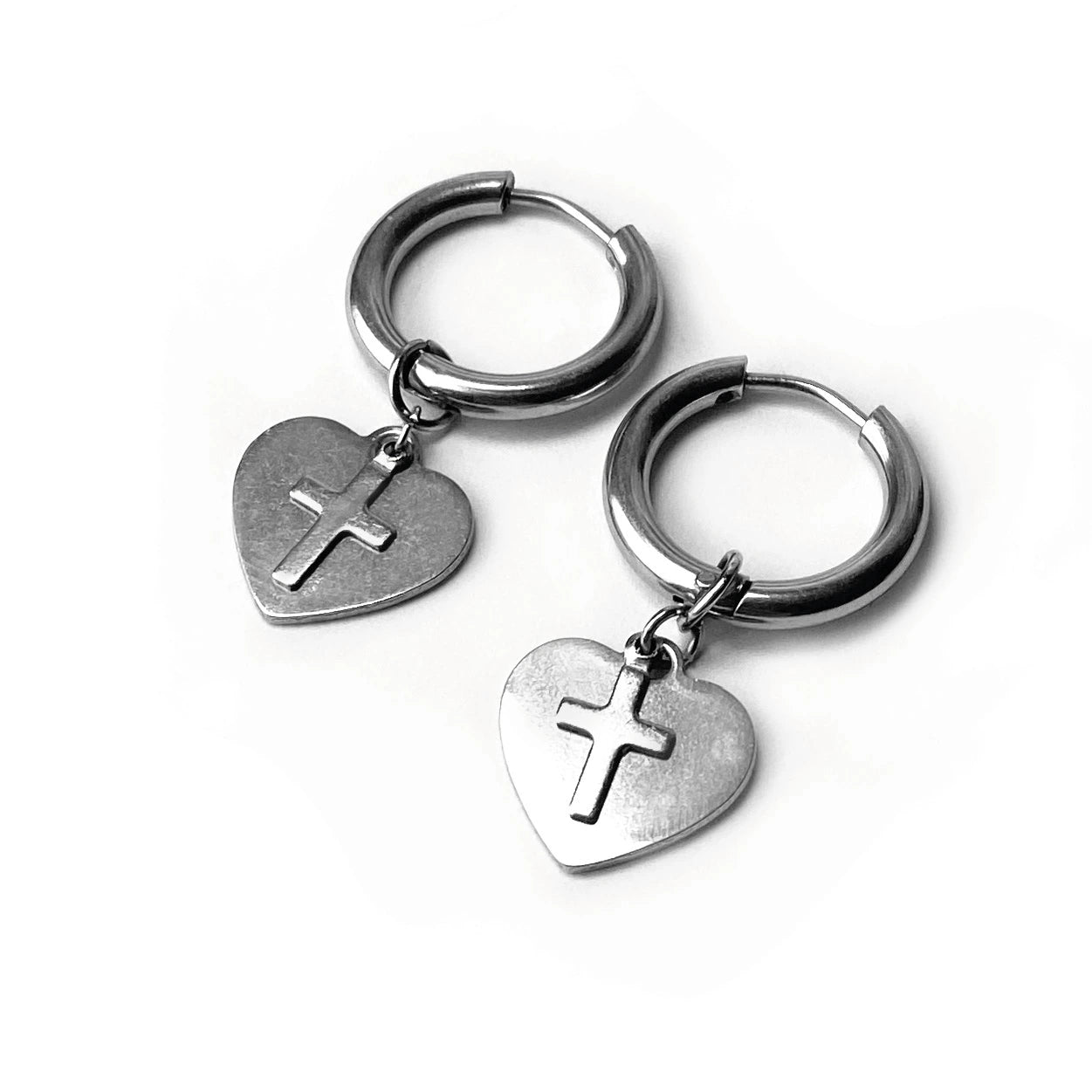 Orecchini Cross my Heart
