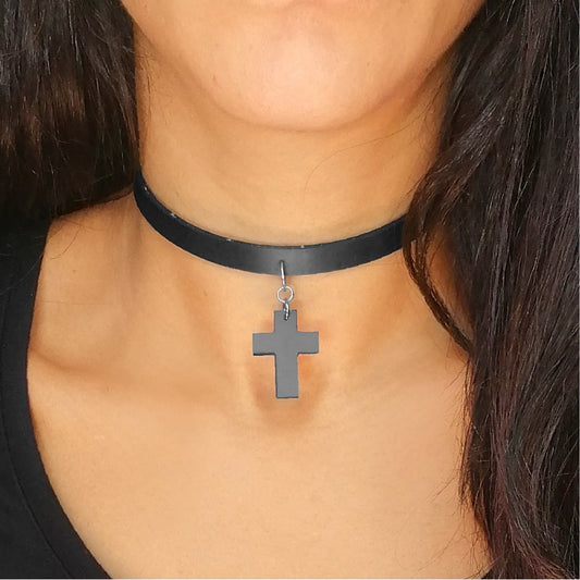 Choker Croce #081