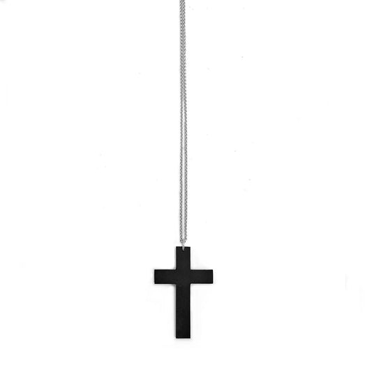 Collana lunga Croce #079