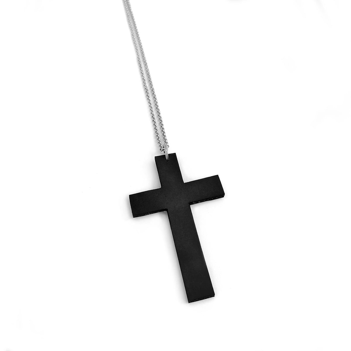 Collana lunga Croce #079