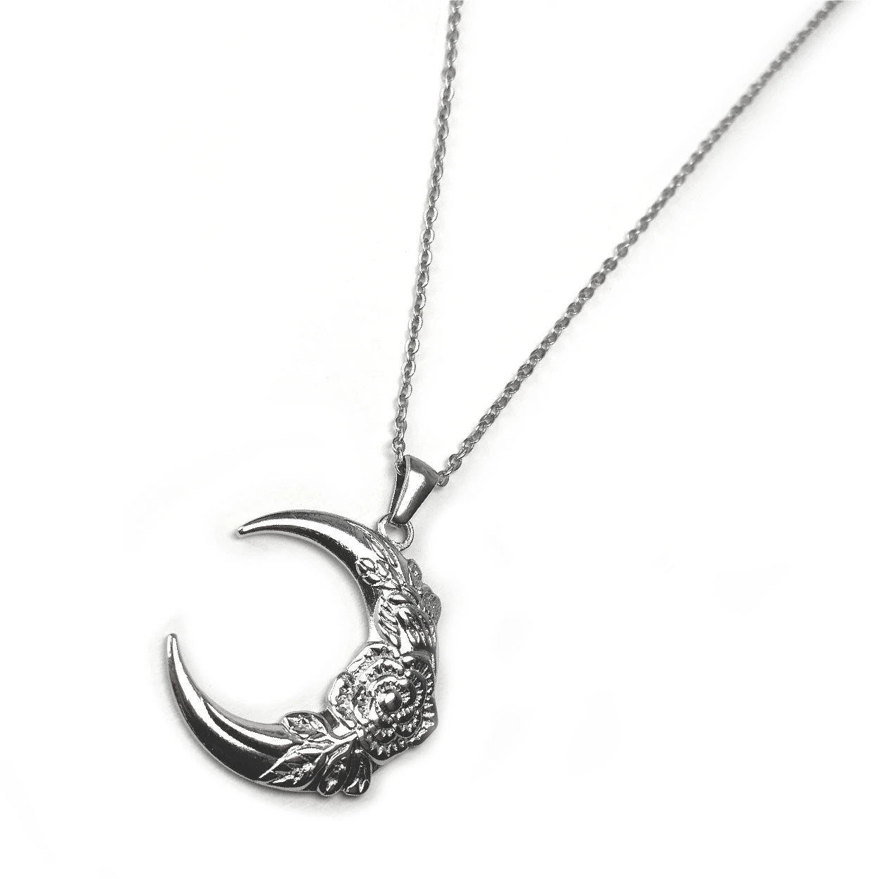 Collana Luna con Rosa 127