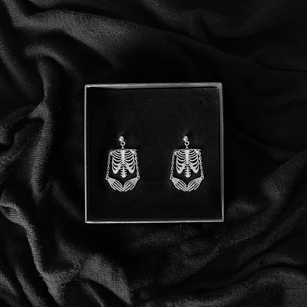 Orecchini Spooky Scary Skeletons
