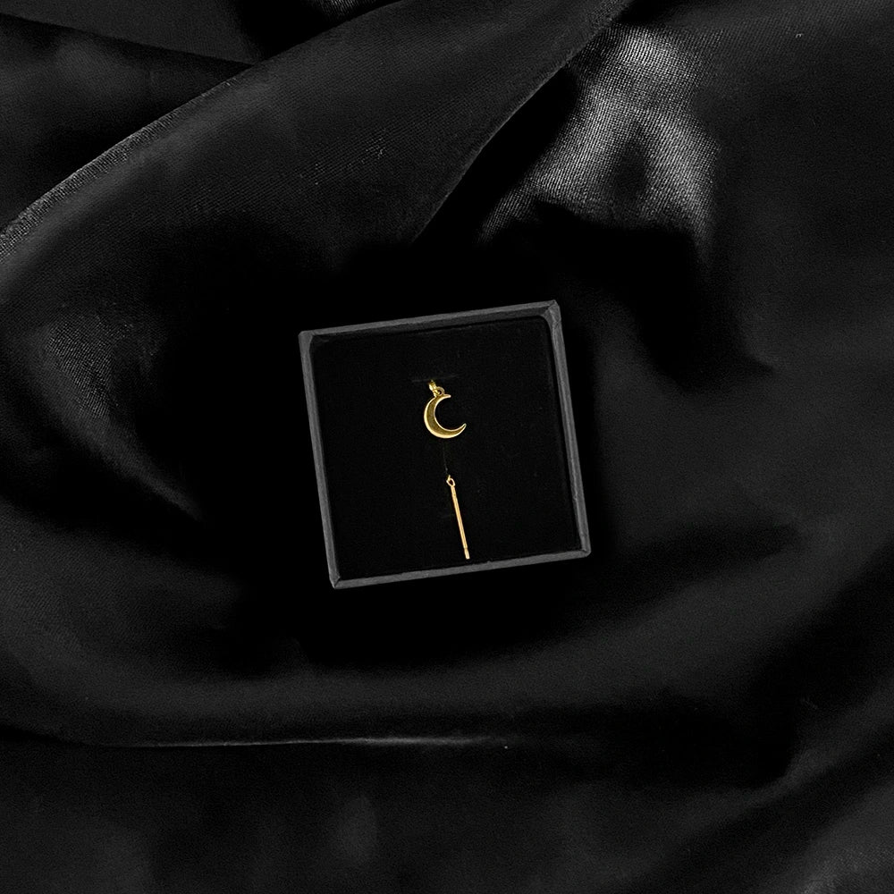 Orecchino saliscendi Luna 120