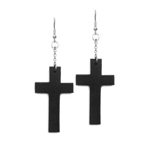 orecchini pendenti croce Roberta Nardelli gioiellidiversi