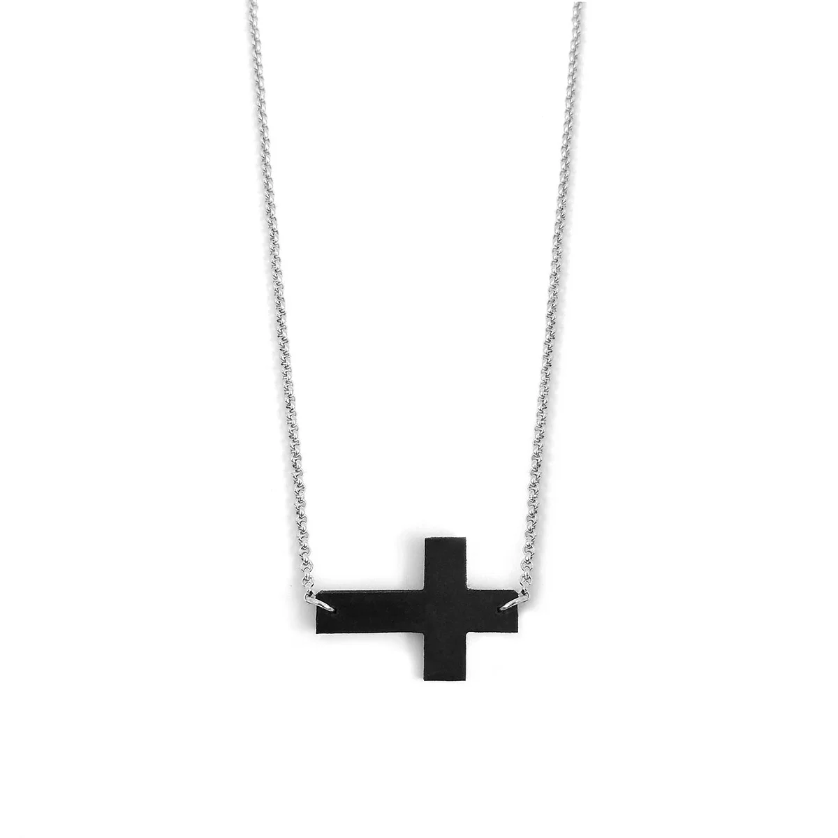 collana croce orizzontale gioiellidiversi