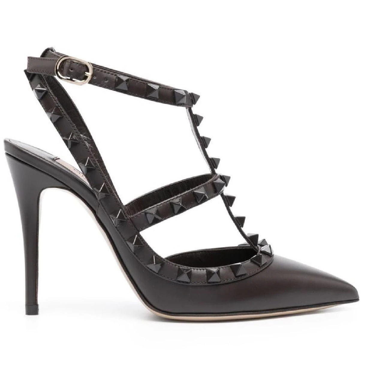 Scarpe da cerimonia alternative con tacco stiletto e borchiette