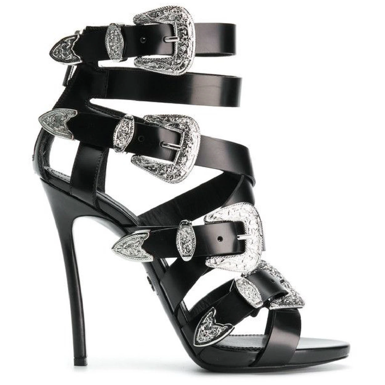 Scarpe da cerimonia alternative nere con fibbie
