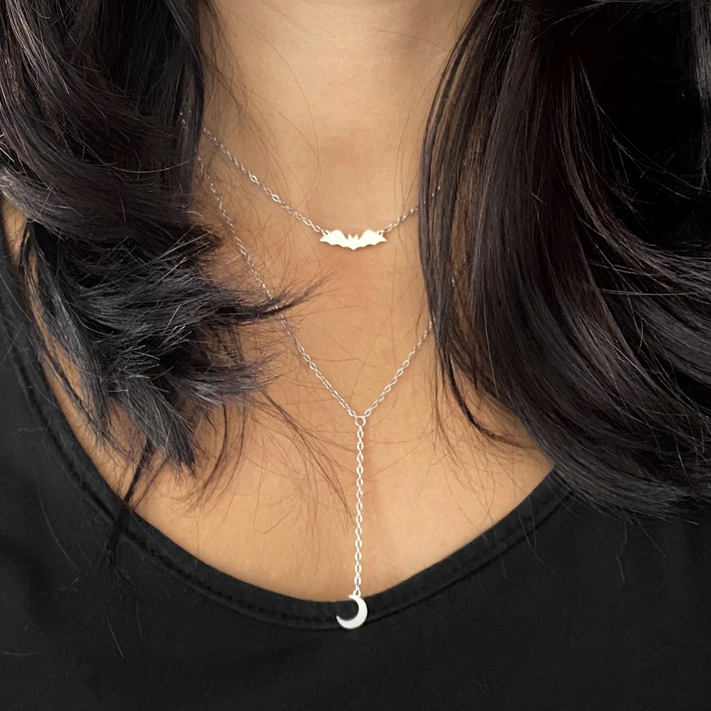 collana pipistrello lun