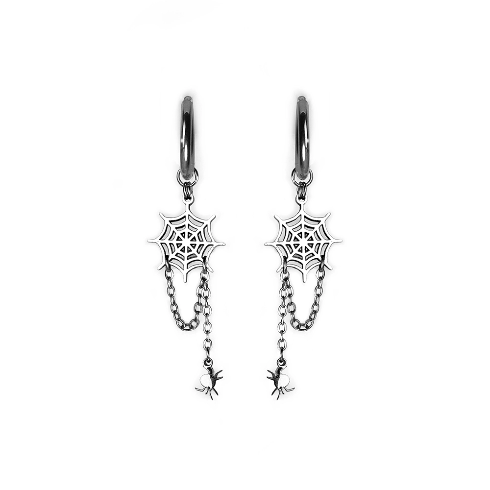 orecchini-hoops-ragnatela-ragnetto