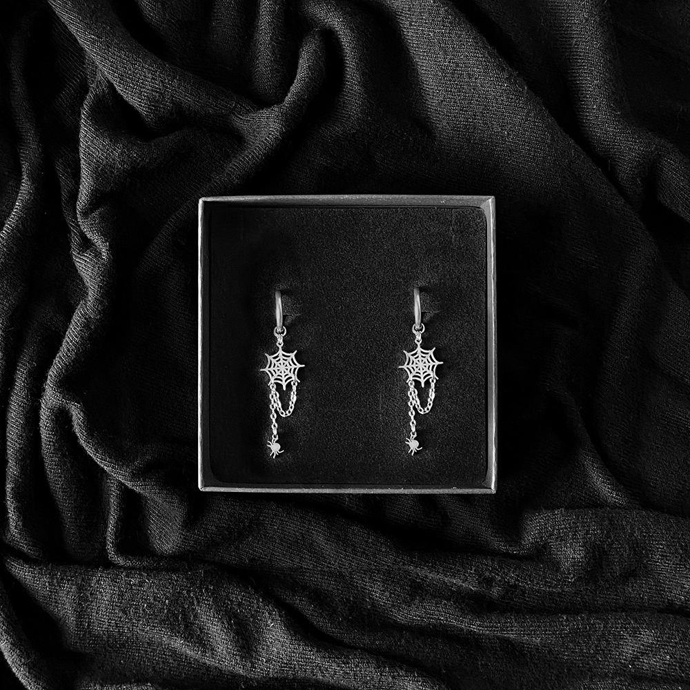 orecchini-ragnatela-ragnetto