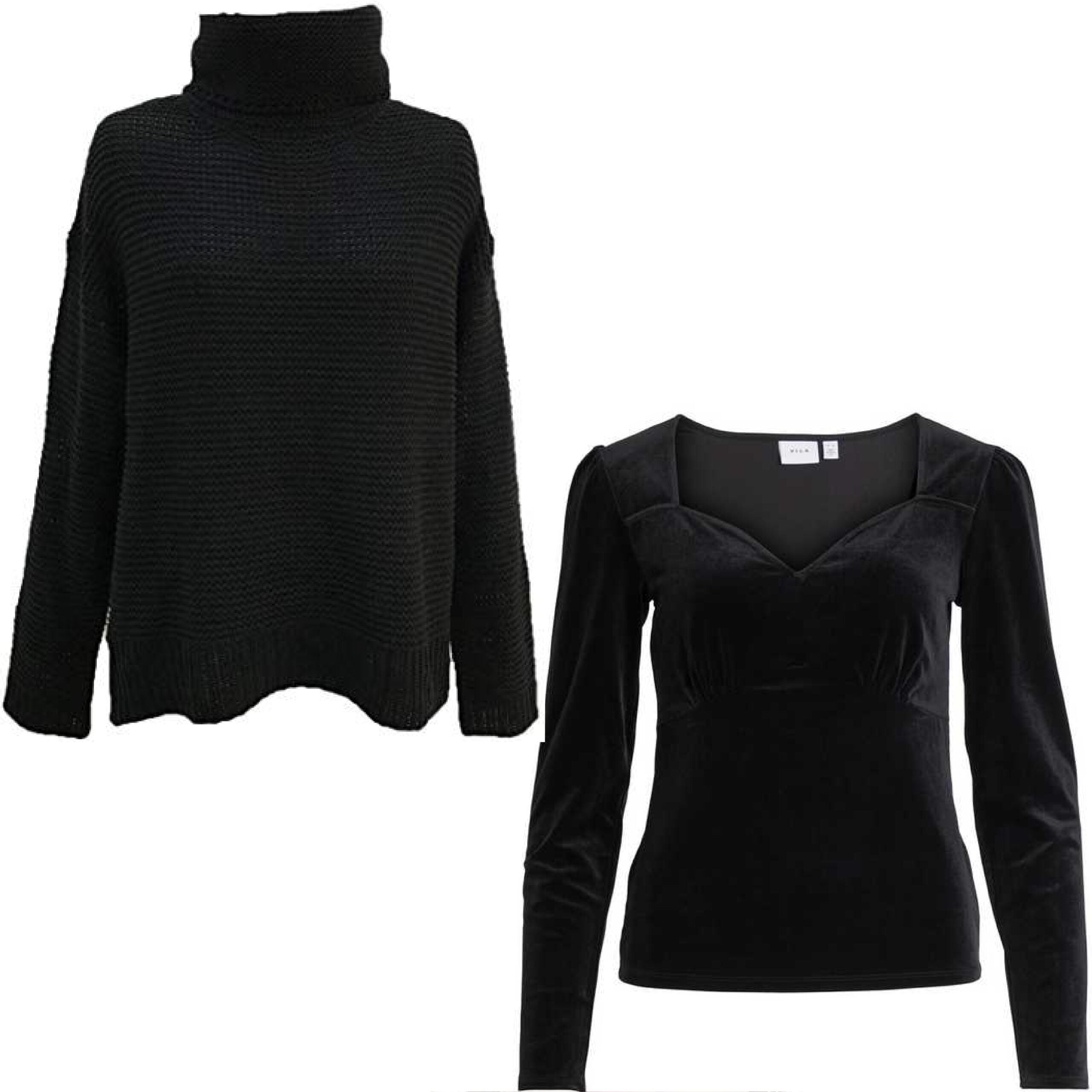 vestire total black