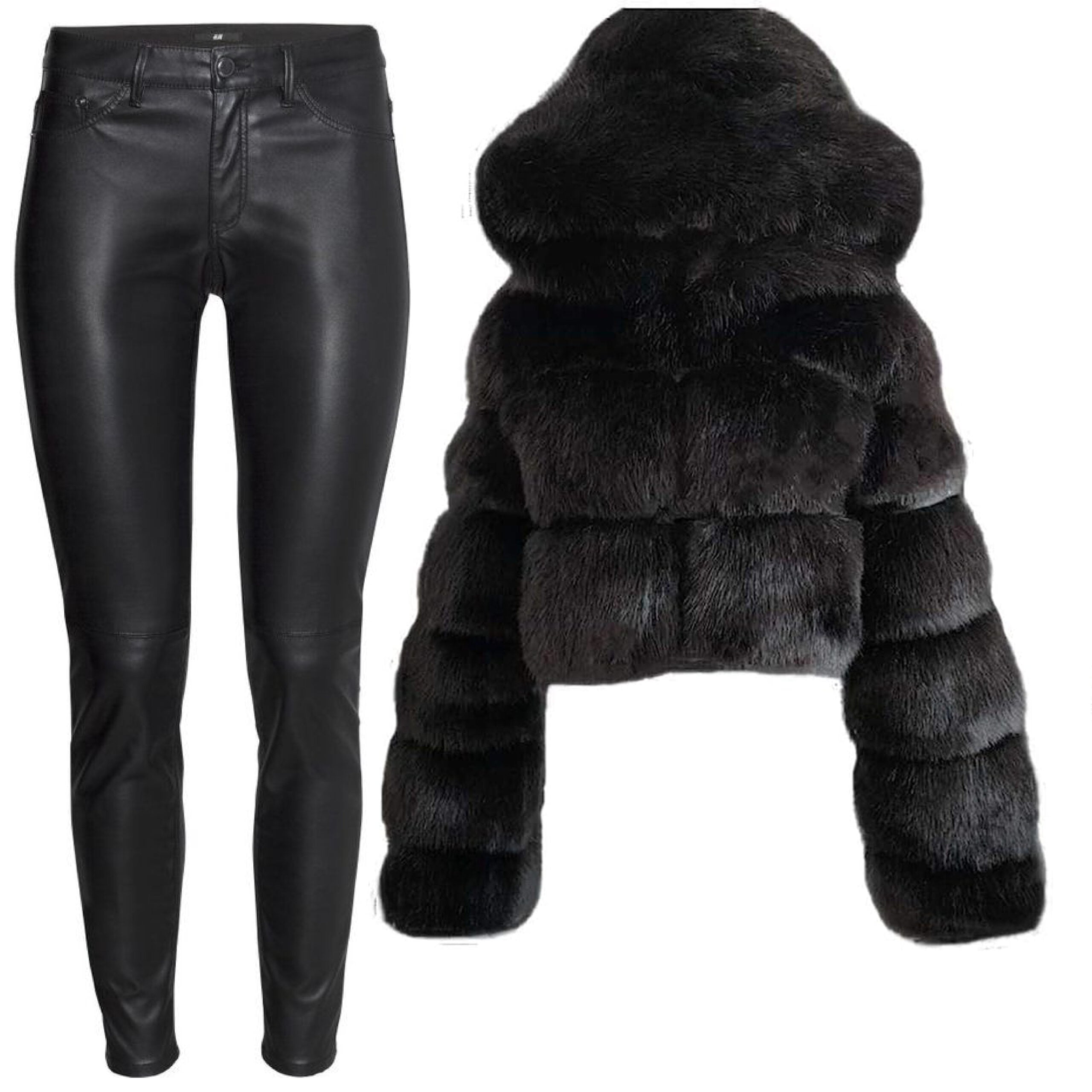 vestire total black